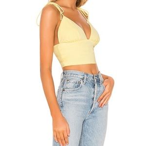 Superdown Revolve Petunia Tie Strap Top